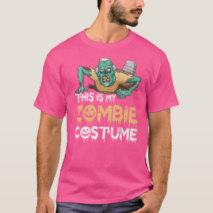 Camiseta Zombie Assustador Este É O Meu Zombie Fumaça Hallo