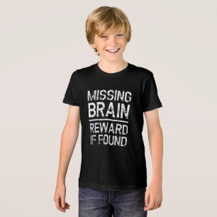 Camiseta Zombie Brain desmorto no Dia das Bruxas Sarcasiana