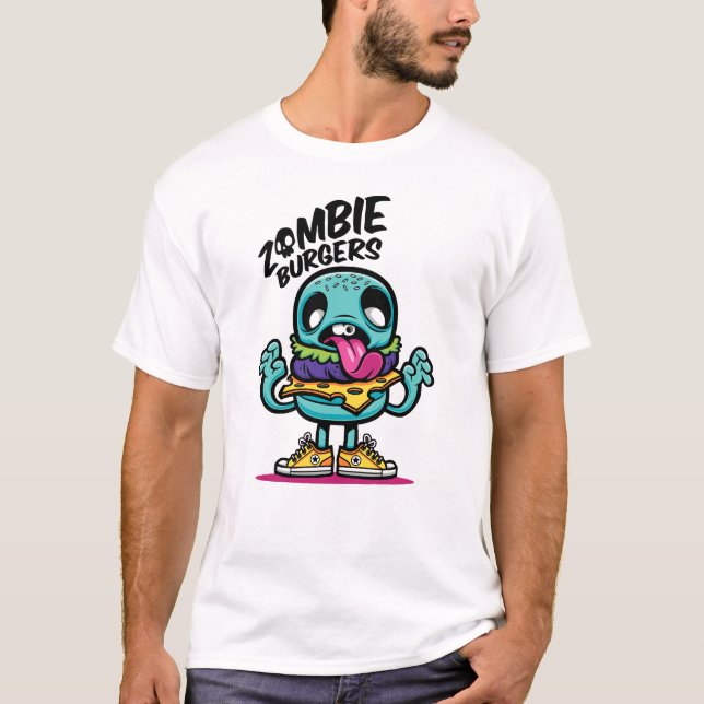 Camiseta Zombie Burgers (Frente)