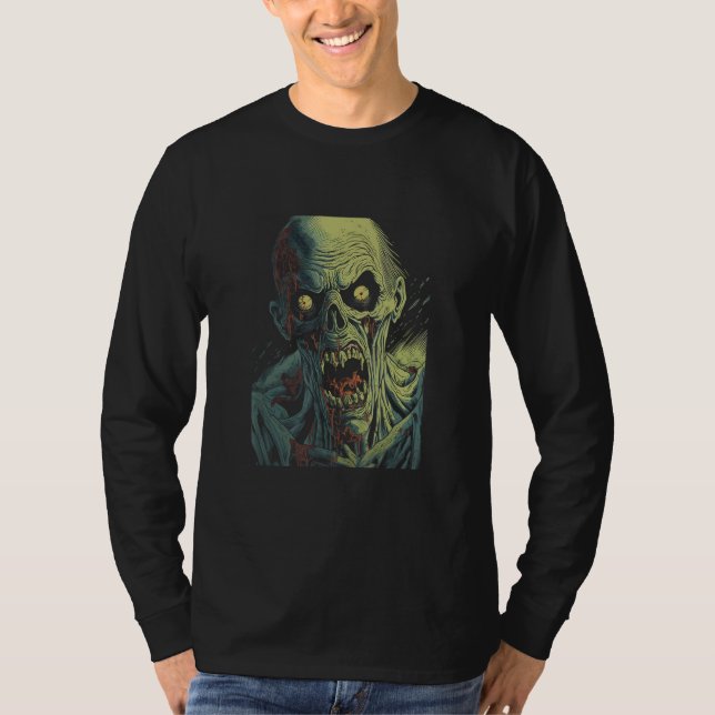 Camiseta Zombie by Haunted Horror Halloween 4 (Frente)