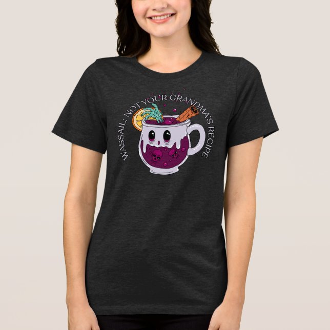 Camiseta Zombie Christmas Wassail (Frente)