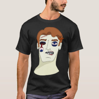 Camiseta Zombie com gota de olho