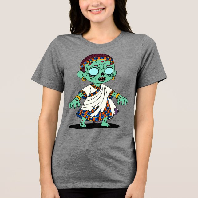 Camiseta Zombie Congolês Gelês (Frente)