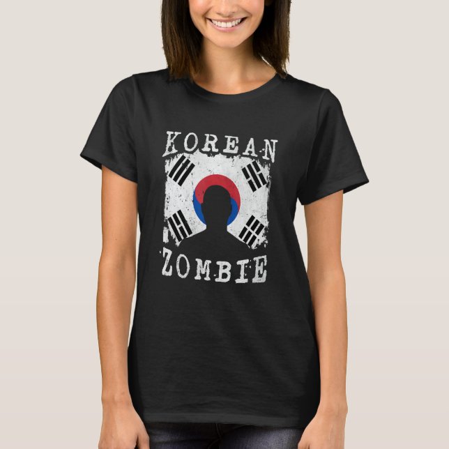 Camiseta Zombie coreano (Frente)