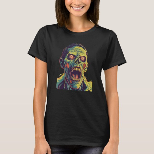 Camiseta Zombie Costume with shock factor (Frente)