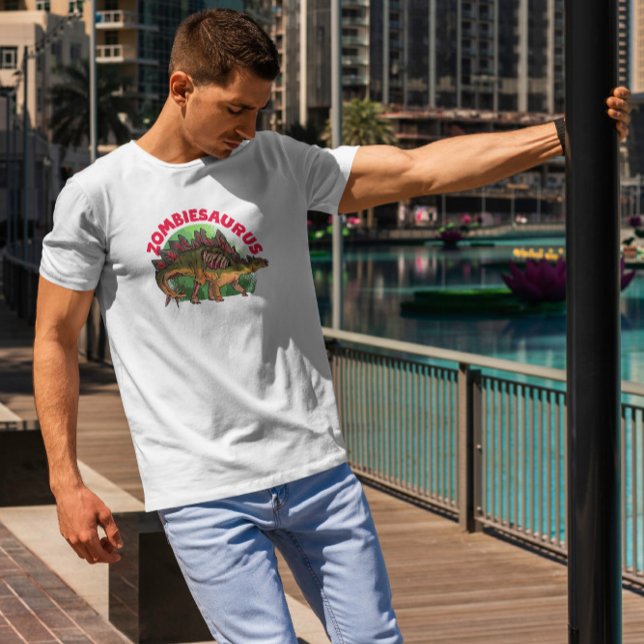 Camiseta Zombie Dinosaur (Criador carregado)