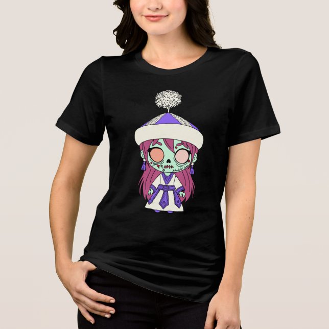 Camiseta Zombie do Quirguistão (Frente)