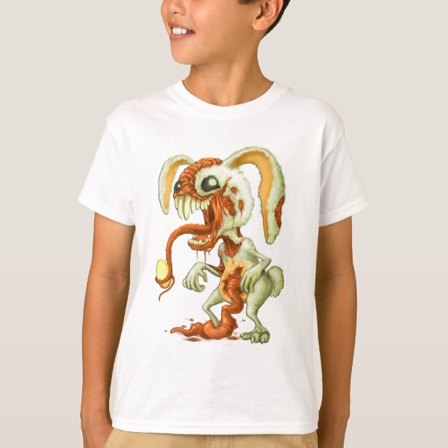 Camiseta Zombie Easter Bunny (Frente)