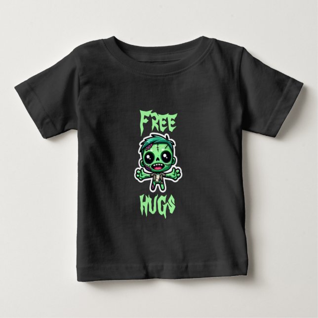 Camiseta Zombie engraçado (Frente)