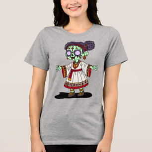 Camiseta Zombie etíope-cuta