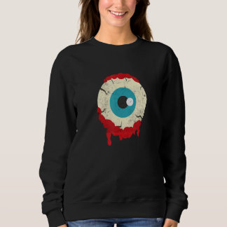 Camiseta Zombie Eyeball Festa de Halloween Scarbies Famil