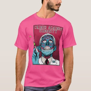 Camiseta Zombie Fauci Ciência Anti-Mandato Prende Dr. Fauci