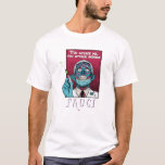 Camiseta Zombie Fauci Science Anti Mask Arrest Fauci Dr. Fa<br><div class="desc">Sarcasmo político Zombie engraçado. Anthony Fauci não é o meu Doutor Muzzle Humano...  não concordo com o bloqueio anti-máscara. As ordens de saúde do Governo de protesto são o melhor para homens ou mulheres. Fauci Liar Lied Vintage Retro Sarcástico Funny Republicano</div>