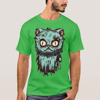 Camiseta Zombie Ghost Cat sem texto