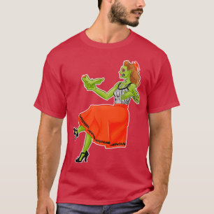 Camiseta Zombie Girl Blues