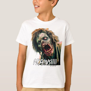 Camiseta Zombie gritando