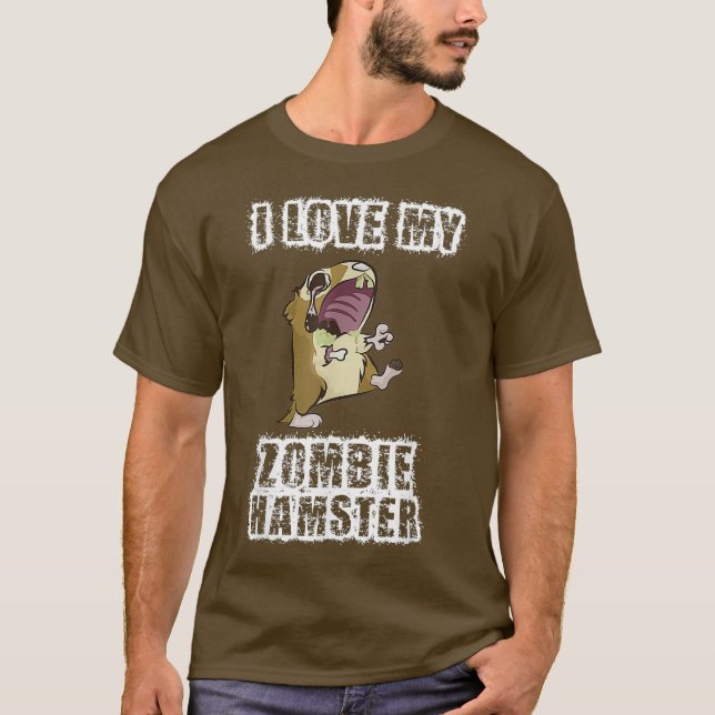 Camiseta Zombie Hamster (Frente)
