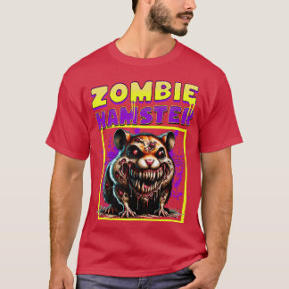 Camiseta Zombie Hamster engraçado