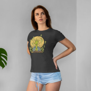 Camiseta Zombie Hand Ghost Graveyard