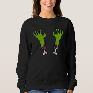 Camiseta Zombie hands with bones