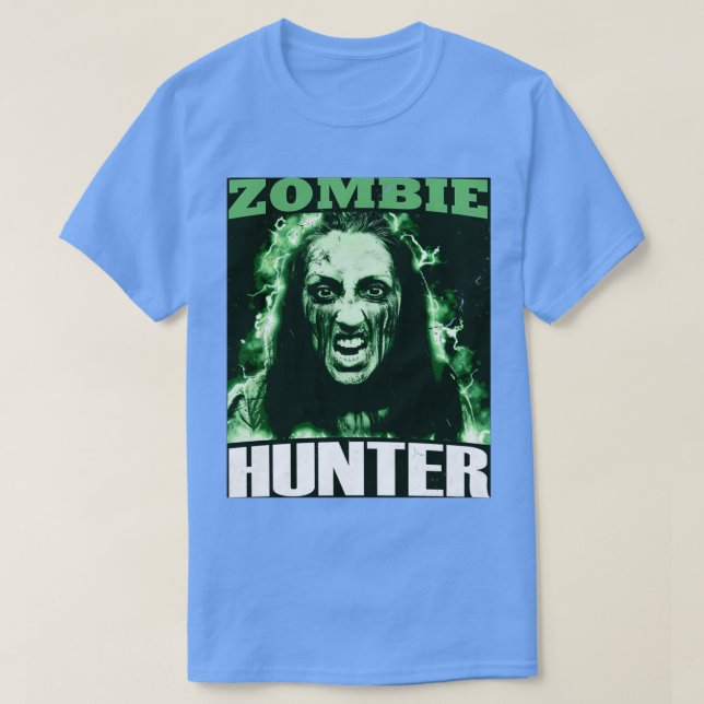Camiseta Zombie Hunter (Frente do Design)