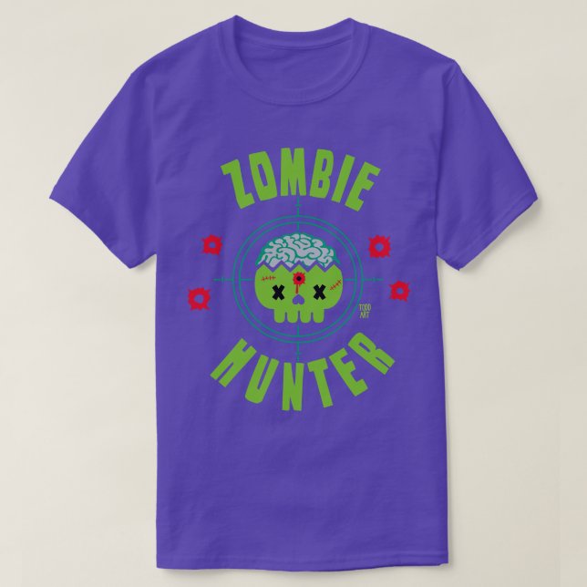 CAMISETA ZOMBIE HUNTER 1 (Frente do Design)