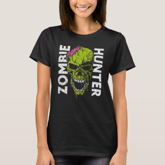 Camiseta Zombie Hunter Halloween Apparel Halloween 1
