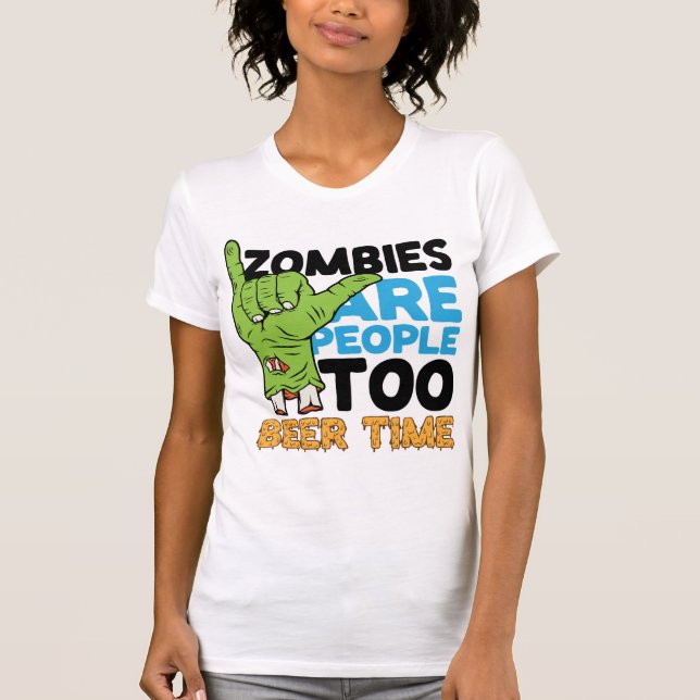 Camiseta Zombie in the Bar (Frente)