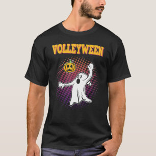 Camiseta Zombie Jogadores De Voleibol Figuram De Halloween