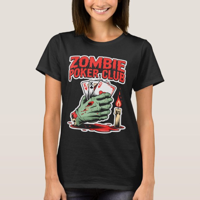 Camiseta Zombie Ker Club Halloween  (Frente)