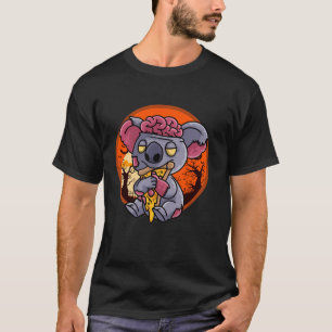 Camiseta Zombie Koala Spooky Kawaii, um Zombie Calubre