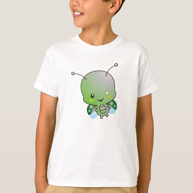 Camiseta Zombie Ladybug Shirt (Frente)