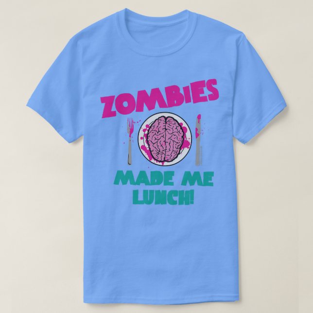 CAMISETA ZOMBIE LUNCH (Frente do Design)
