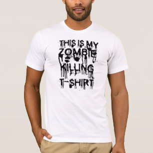 Camiseta Zombie matando
