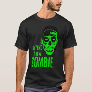 Camiseta Zombie Monster Face Assustadora Halloween