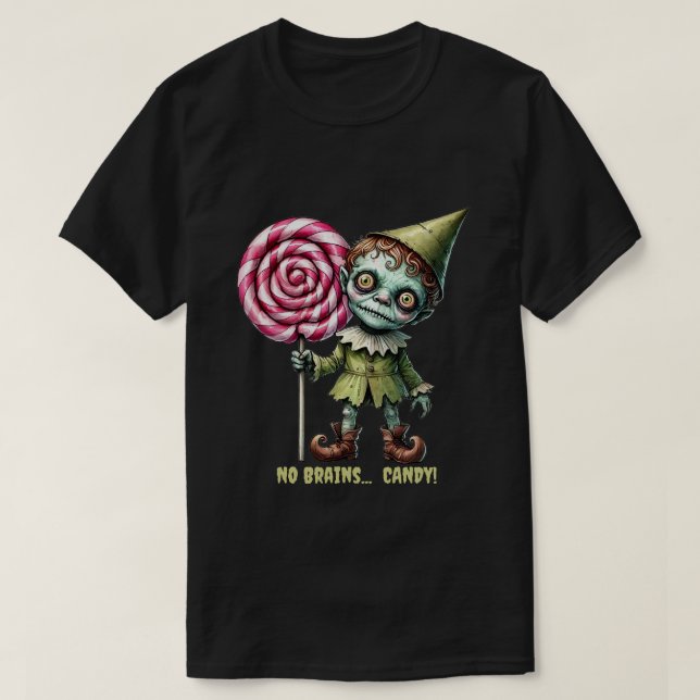 Camiseta Zombie Munchkin (Frente do Design)