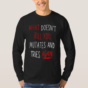 Camiseta Zombie Mutante do Monstro das Halloween