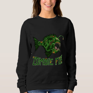 Camiseta Zombie O Peixe-Rã Do Mar Profundo Do Hallowee