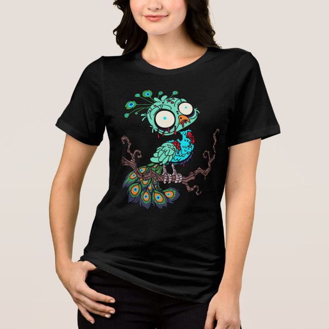 Camiseta Zombie Peacock (Frente)