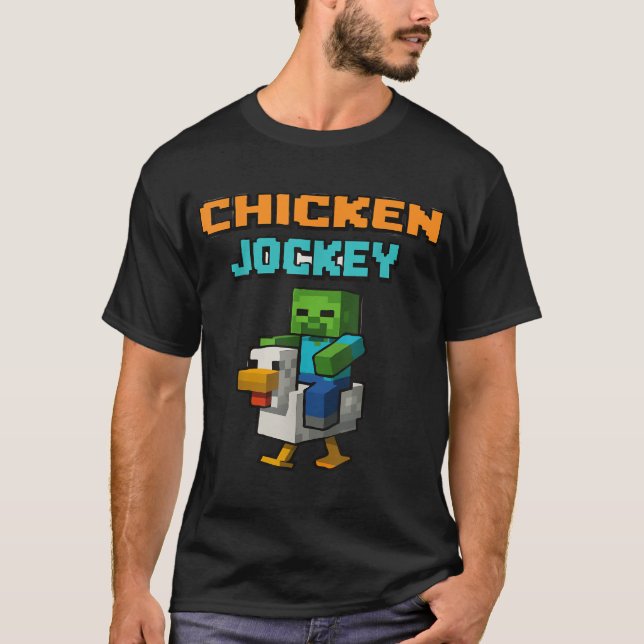 Camiseta Zombie Pixel Art Zombie Gamer (Frente)