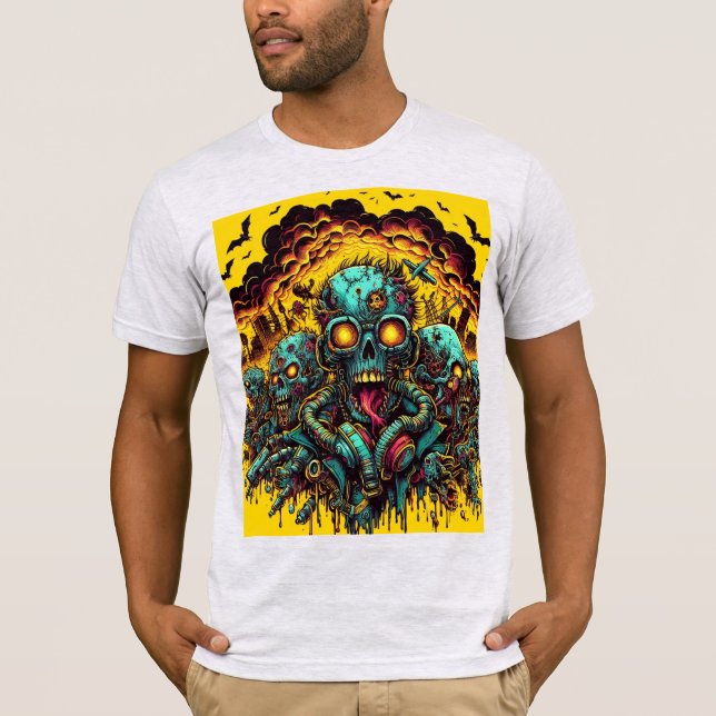 Camiseta Zombie Rebellion: (Frente)
