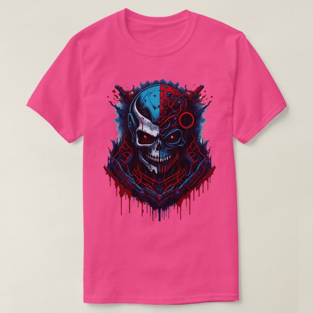 Camiseta Zombie Robot 1 (Frente do Design)