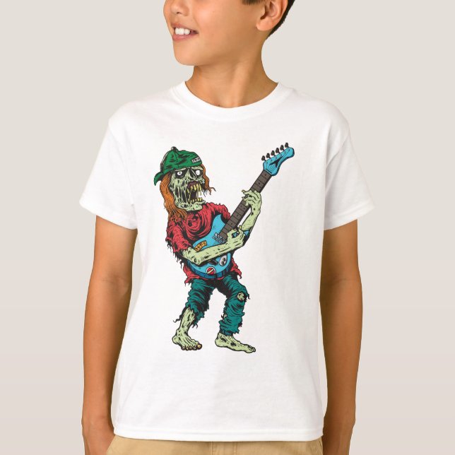 Camiseta Zombie Rock (Frente)