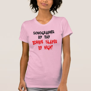 Camiseta Zombie Slayer Sonographer