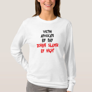 Camiseta Zombie Slayer Victim Advocate