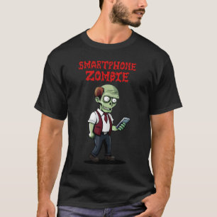 Camiseta Zombie smartphone
