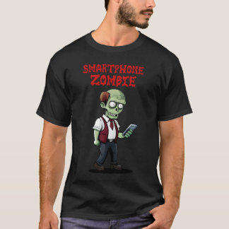 Camiseta Zombie smartphone