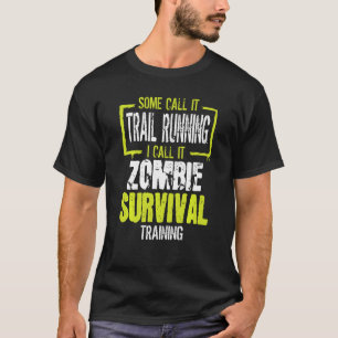 Camiseta Zombie Survival Training Trilha Ru