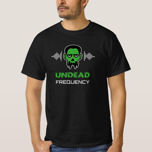 Camiseta Zombie Techno Rave (Frente)