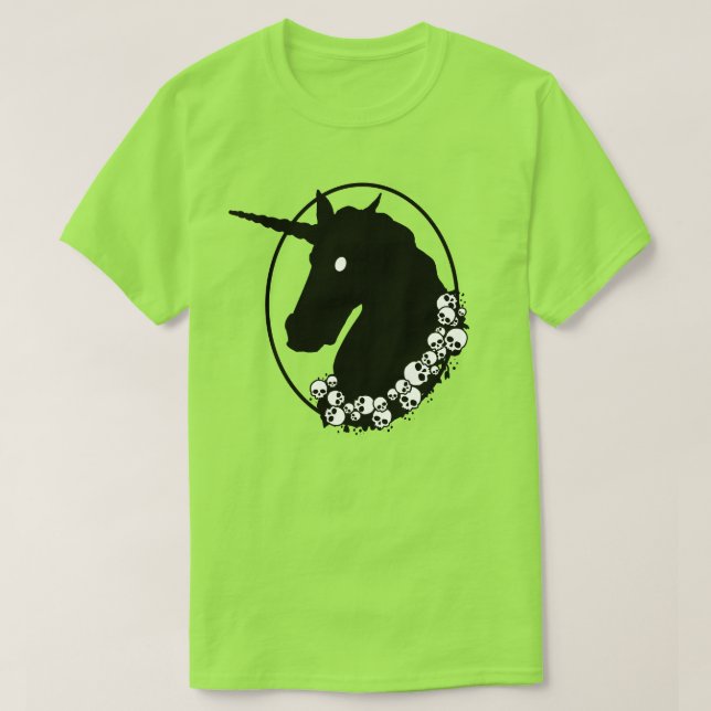 Camiseta Zombie Unicorn (Frente do Design)